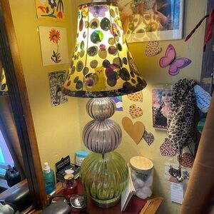 Up cycled lampshade